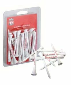 Official Liverpool FC Wooden Golf Tees