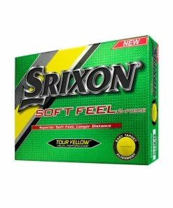 Srixon Soft Feel 2 Piece Yellow Golf Balls - Dozen