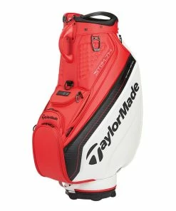 Taylormade Tour Staff Bag (Red, Black & White)