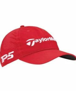 TaylorMade Tour TourLite Tech Cap (Red) -Golf Balls & Accessories Sales Shop tourlite tech red 2 450x450 1