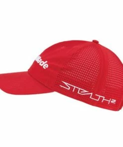 TaylorMade Tour TourLite Tech Cap (Red) -Golf Balls & Accessories Sales Shop tourlite tech red 5 450x450 1