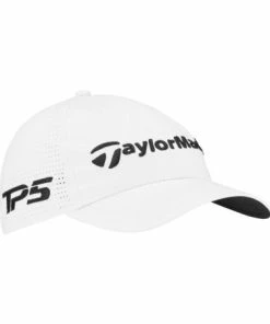 TaylorMade Tour TourLite Tech Cap (White) -Golf Balls & Accessories Sales Shop tourlite tech white 6 450x450 1