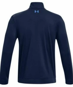 Under Armour Storm Midlayer Half-Zip (Navy Academy, Victory Blue & White) -Golf Balls & Accessories Sales Shop under armour storm midlayer half zip back view 1370119 410 2 450x450 1